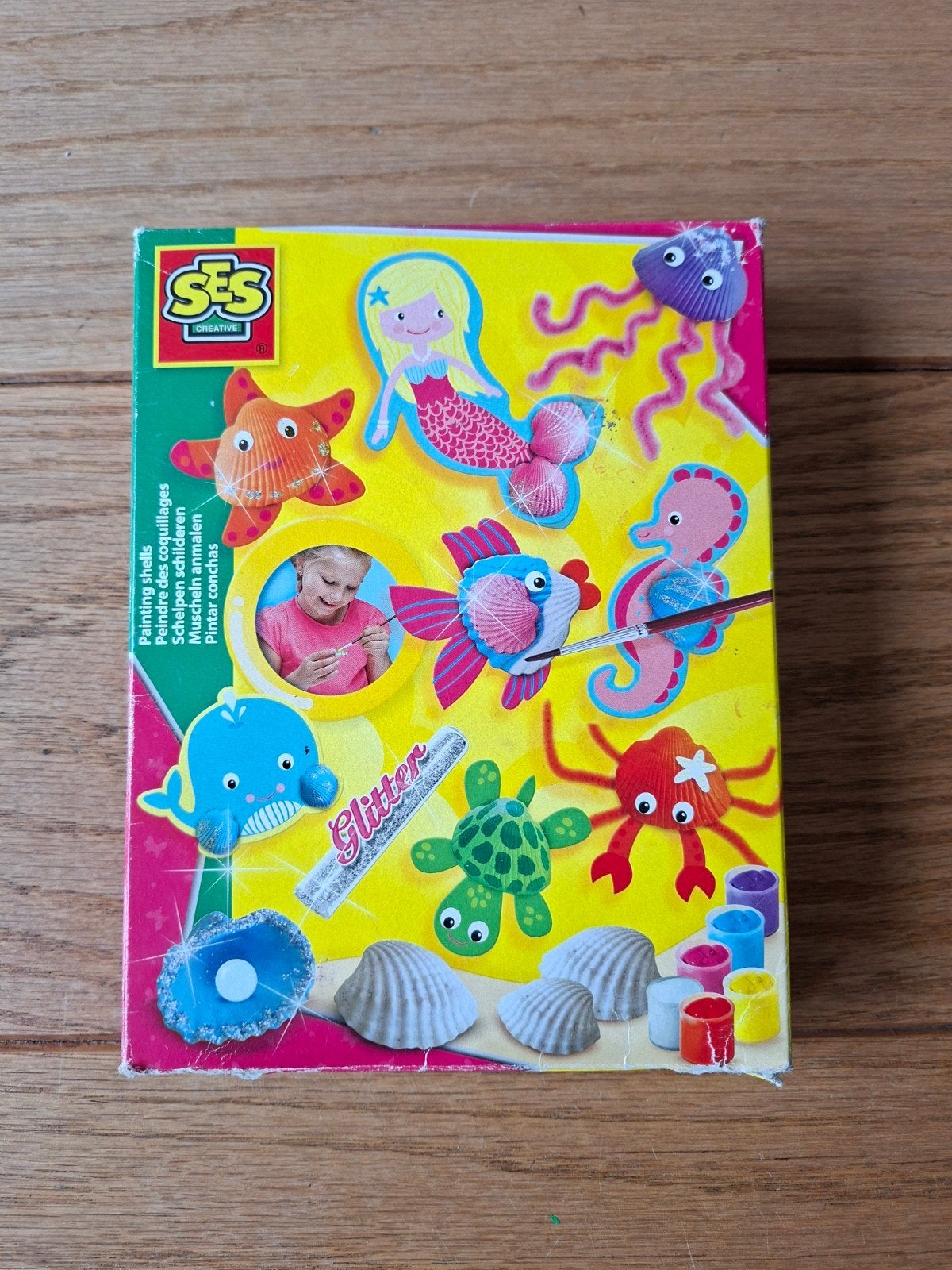 SES creative set schelpen schilderen, Ophalen, Zee en Strand, Gebruikt, Overige materialen