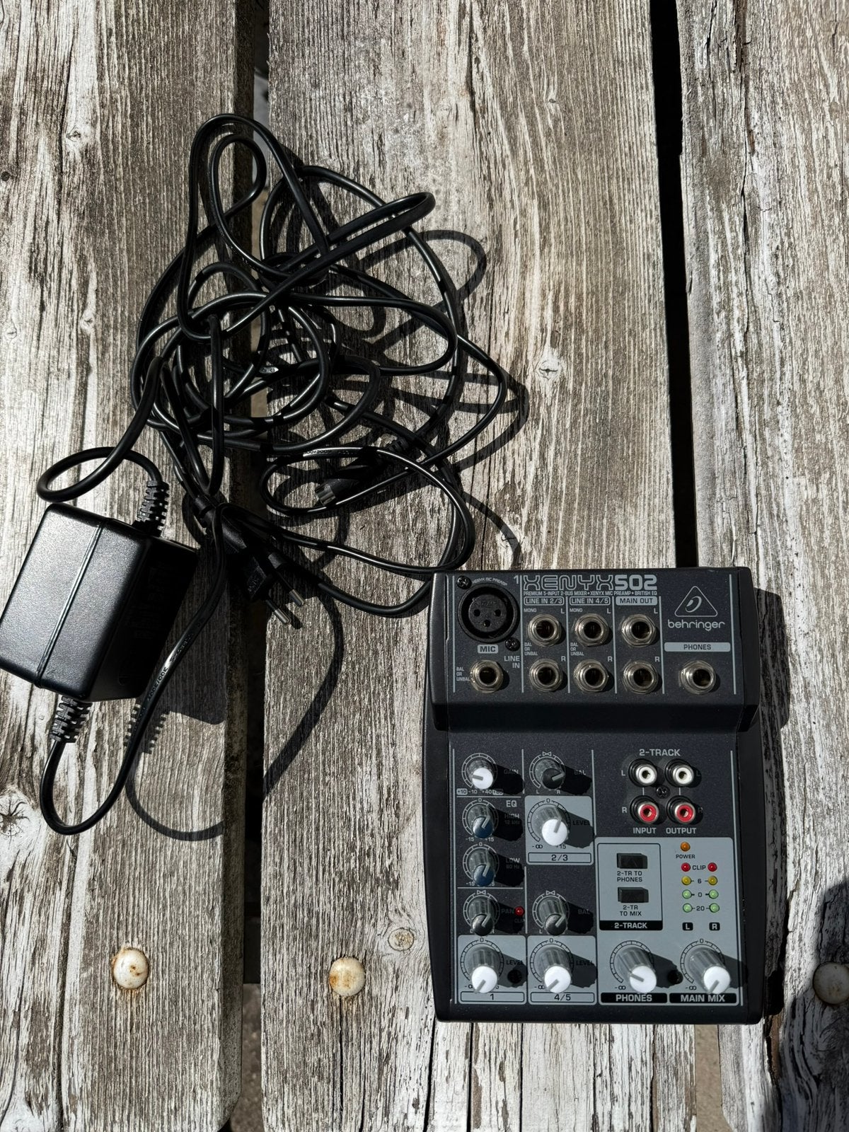 Behringer XENYX 502, Ophalen of Verzenden, Zo goed als nieuw