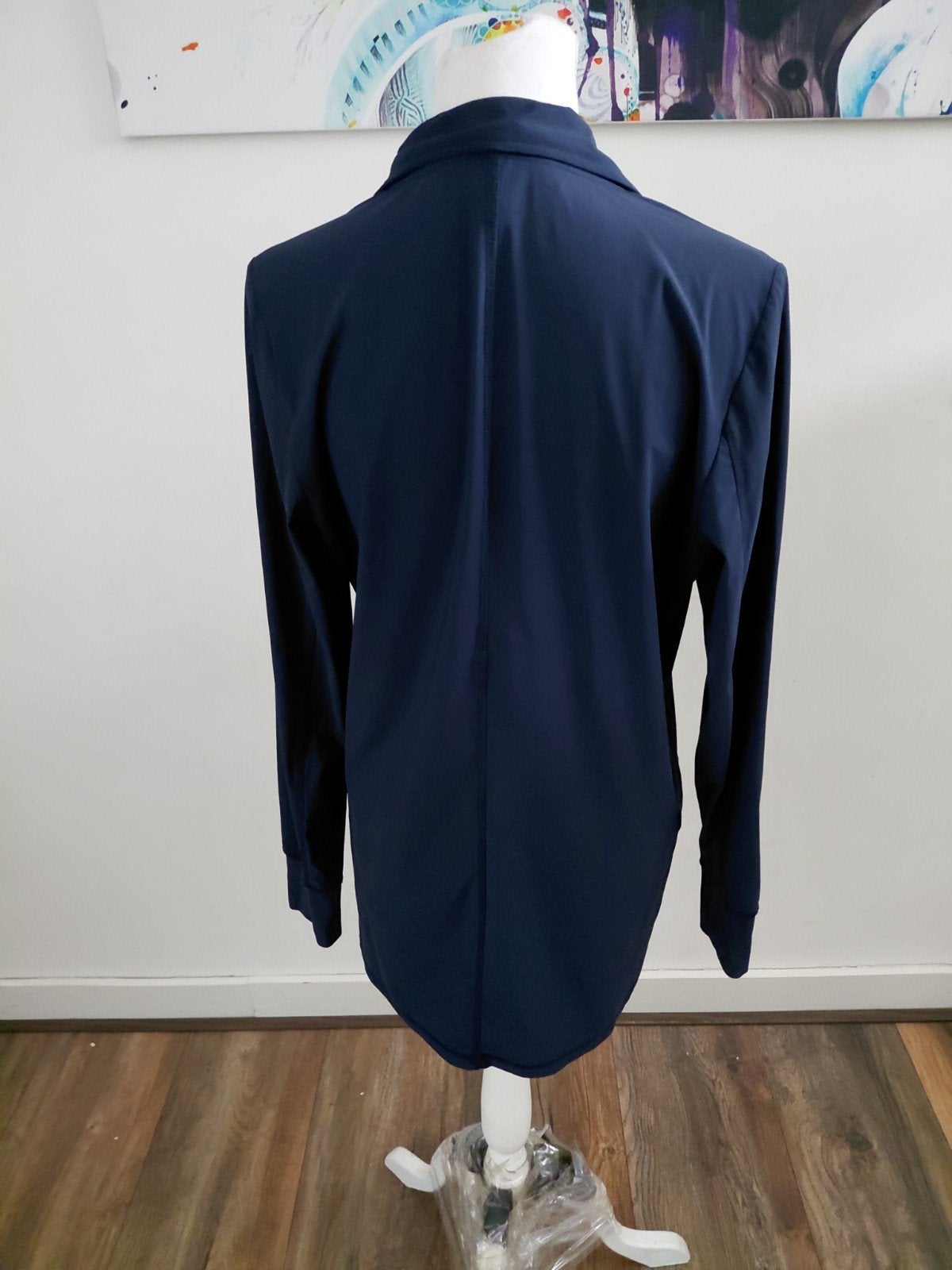 Zoso Travelstof Blazer Maat M - Comfortabel & Stijlvol, Kleding | Dames, Maat 38/40 (M), Blauw, Ophalen of Verzenden, Zo goed als nieuw
