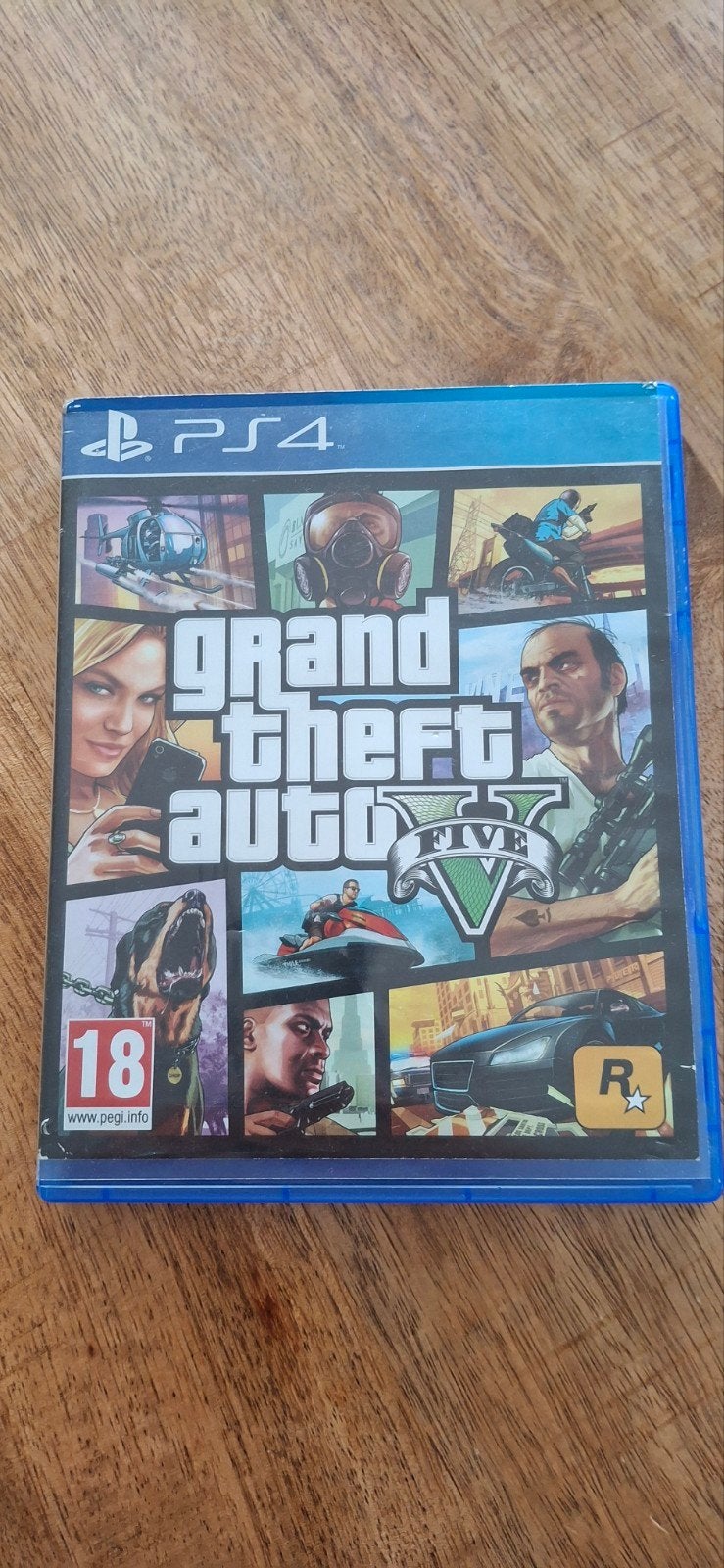 Grand Theft Auto V (GTA 5) PS4 - Inclusief kaart, Spelcomputers en Games, Games | Sony PlayStation 4, Avontuur en Actie, Online