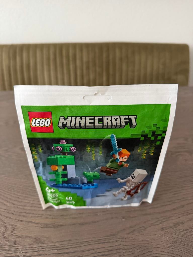 LEGO Minecraft The Coral Cave Polybag 30705 Nieuw, Minecraft, Lego, Nieuw, Ophalen of Verzenden