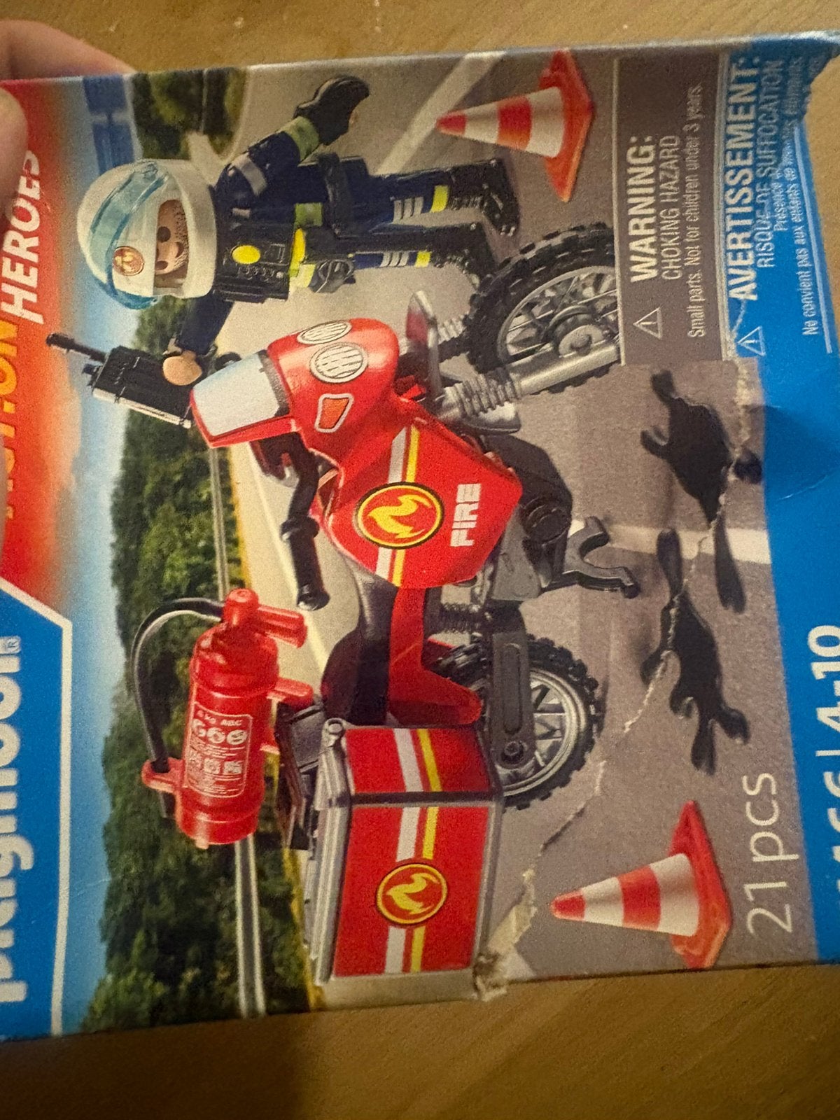 Playmobil motor, brandweer, in doos, 71466, Ophalen