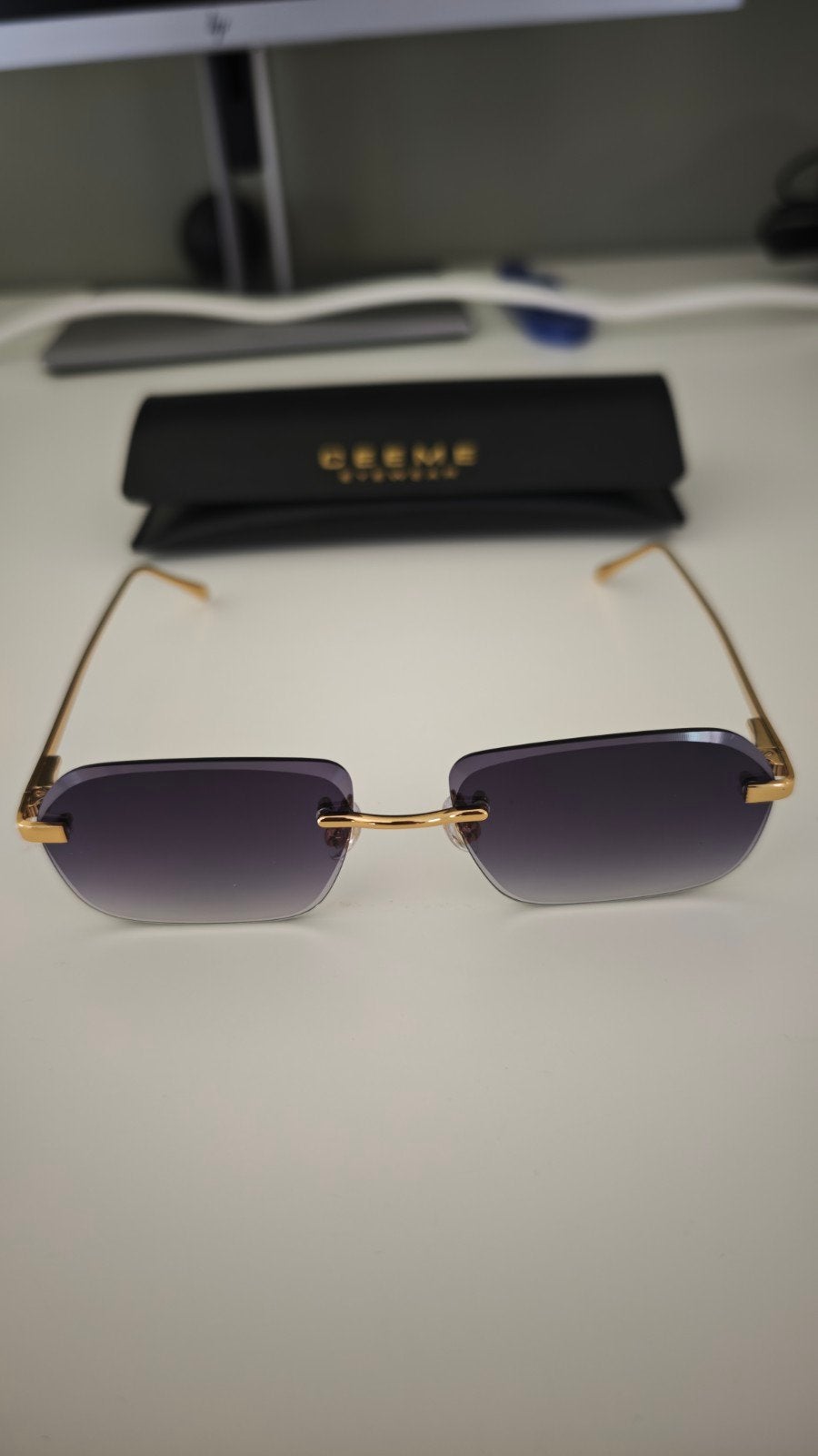 Nieuwe Ceeme Eyewear zonnebril, ongedragen in verpakking, Overige merken, Zonnebril, Verzenden, Paars