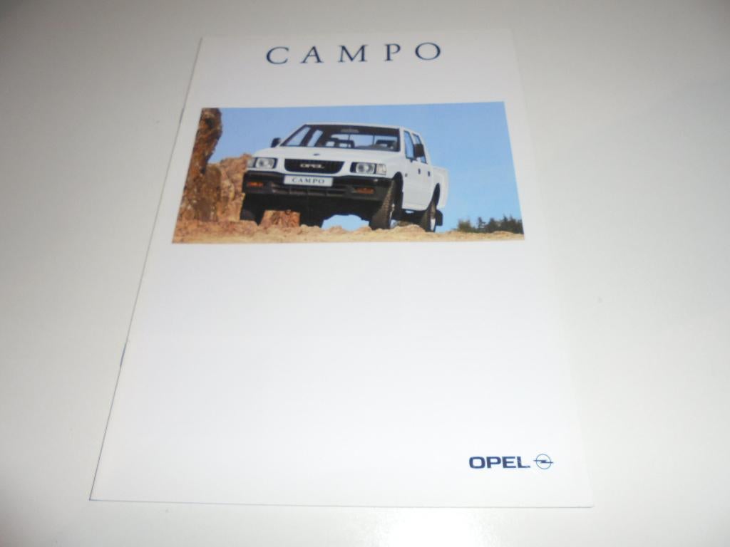 brochure Opel Campo  1995, Ophalen of Verzenden, Nieuw, Opel