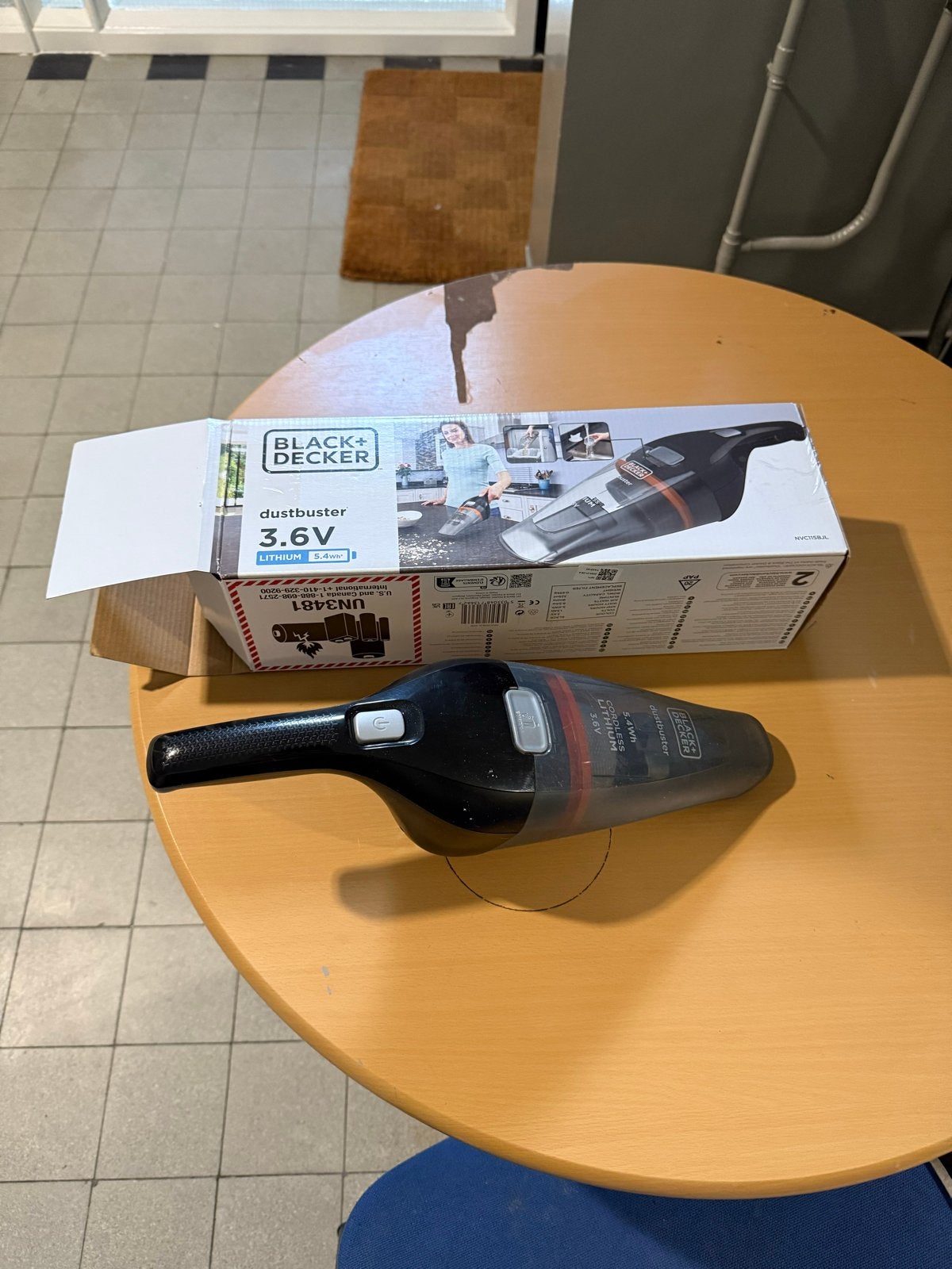BLACK+DECKER Dustbuster 3.6V Kruimeldief, Overige merken, Kruimeldief, Draadloos, Ophalen of Verzenden