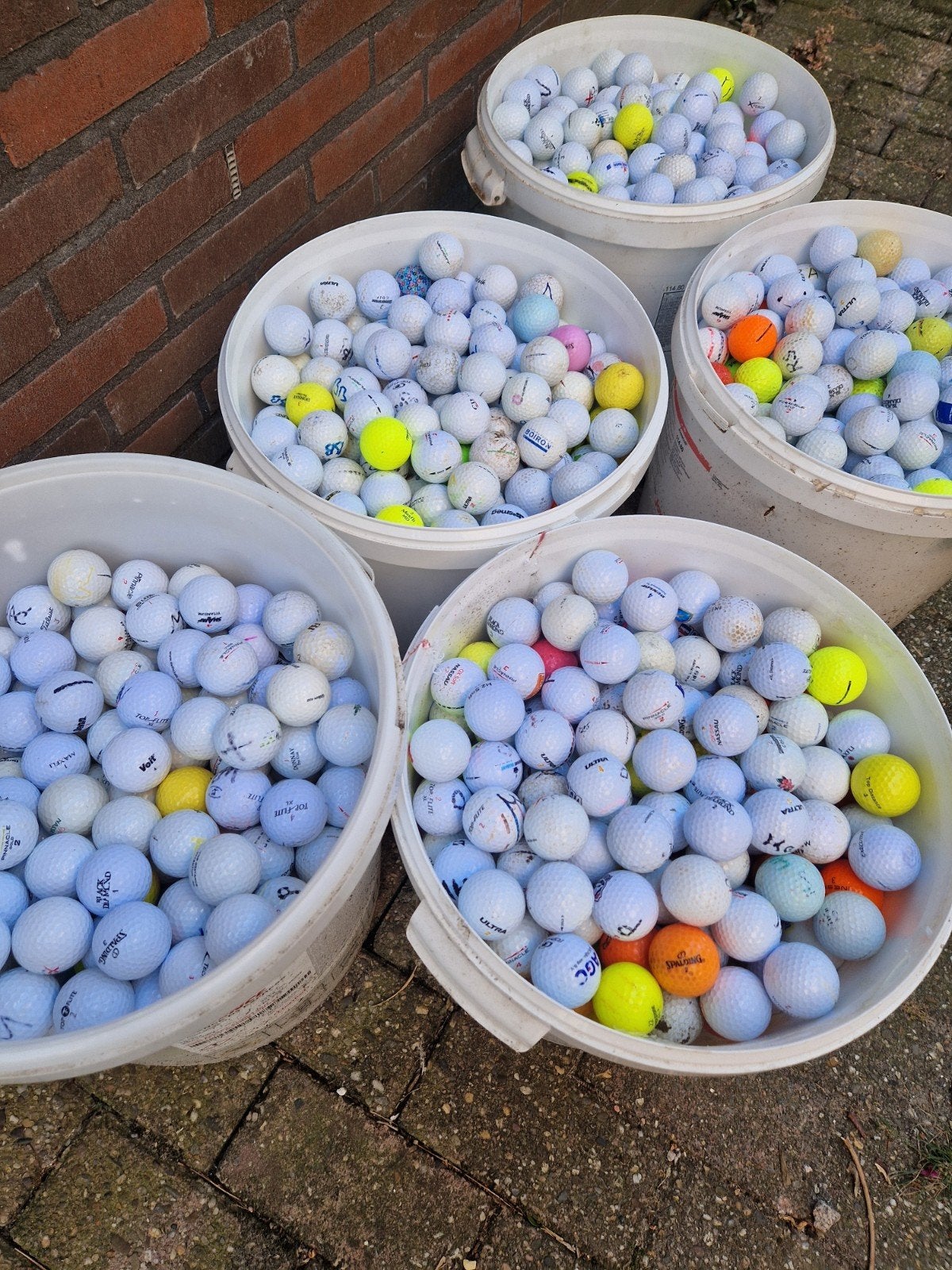 golfballen, Sport en Fitness, Golf, Ophalen, Bal(len)