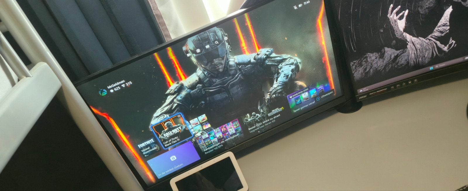 Xbox One S 500GB + Controller + 3 Games, Spelcomputers en Games, Spelcomputers | Xbox One, Zo goed als nieuw, Xbox One S, 500 GB