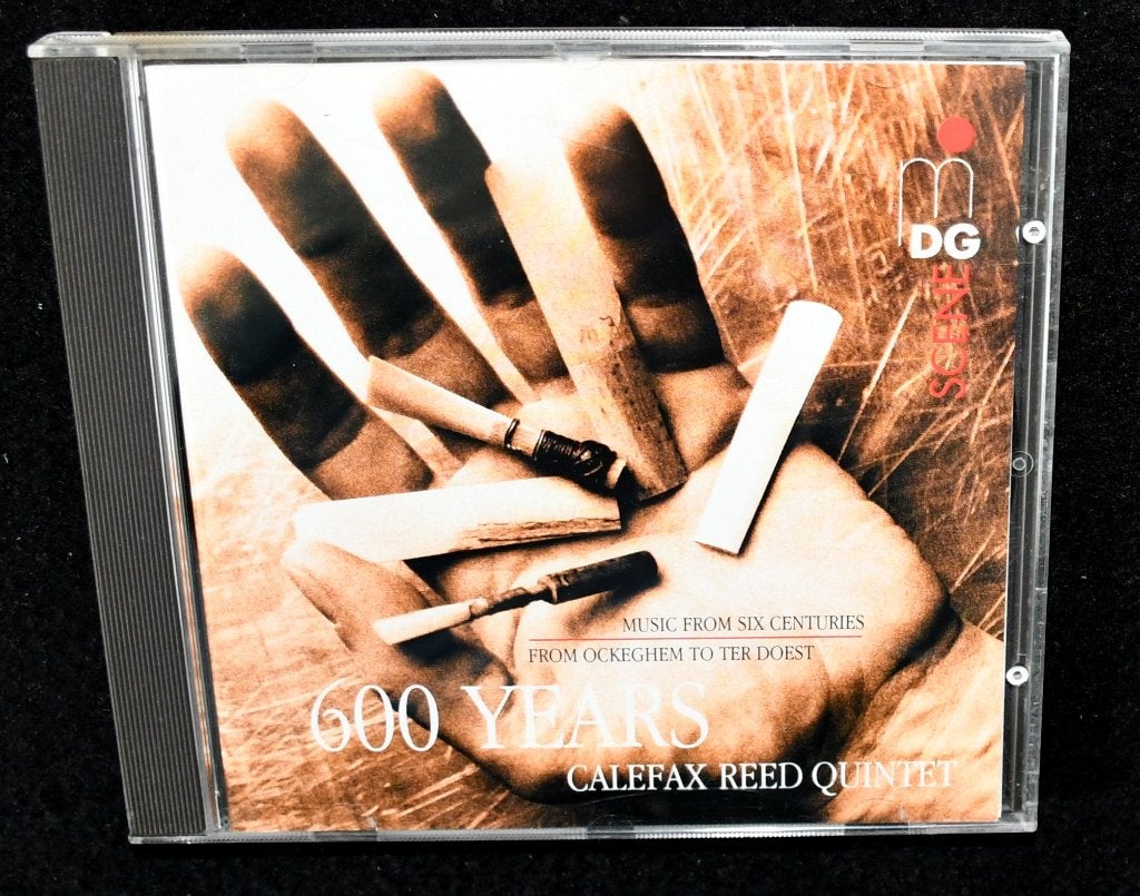 Calefax Reed Quintet - 600 Years - Music From Six Centuries, Verzenden, Classicisme, Zo goed als nieuw, Overige typen
