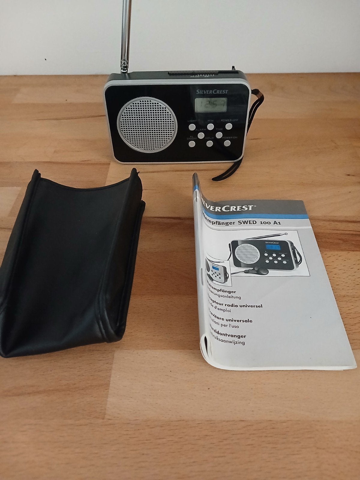 SilverCrest SWED 100 A1 Wereldontvanger met accessoires, Verzenden, Gebruikt, Wereldontvanger