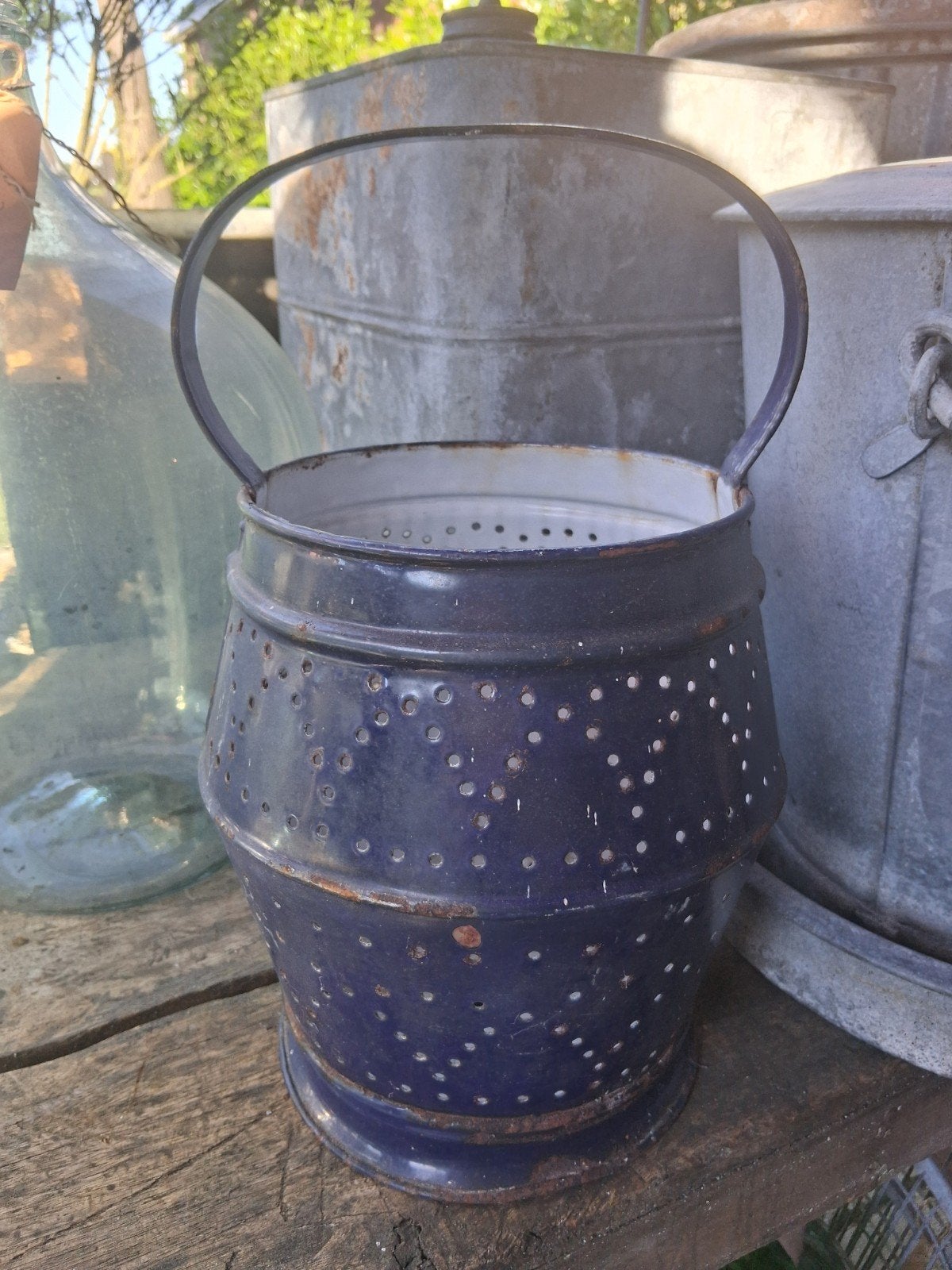 Palingemmer / paling emmer - debrocantekip, Ophalen of Verzenden