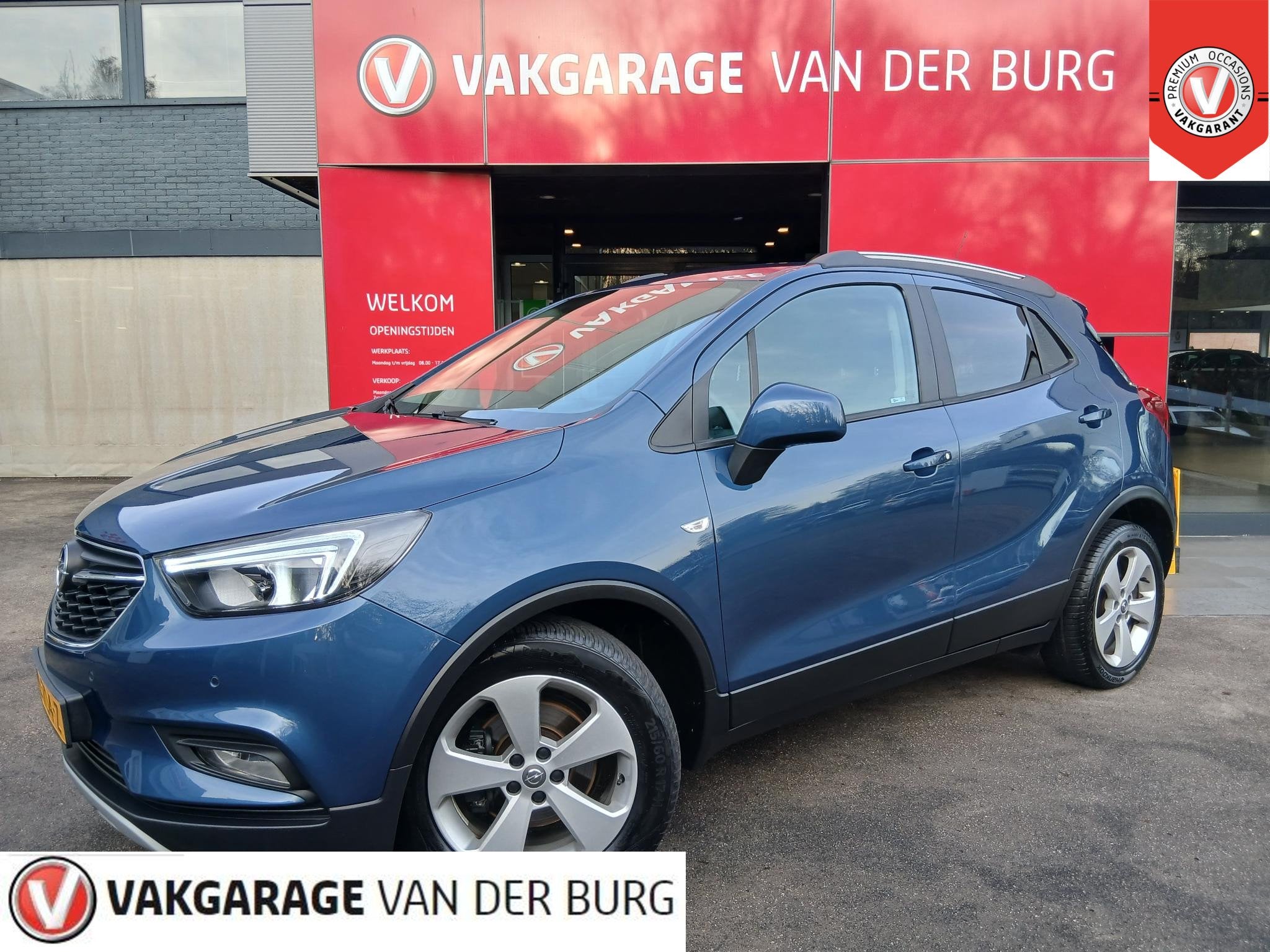 Opel Mokka X 1.4 Turbo Business+ Trekhaak, Auto's, Voorwielaandrijving, 12 maanden, Stof, Gebruikt