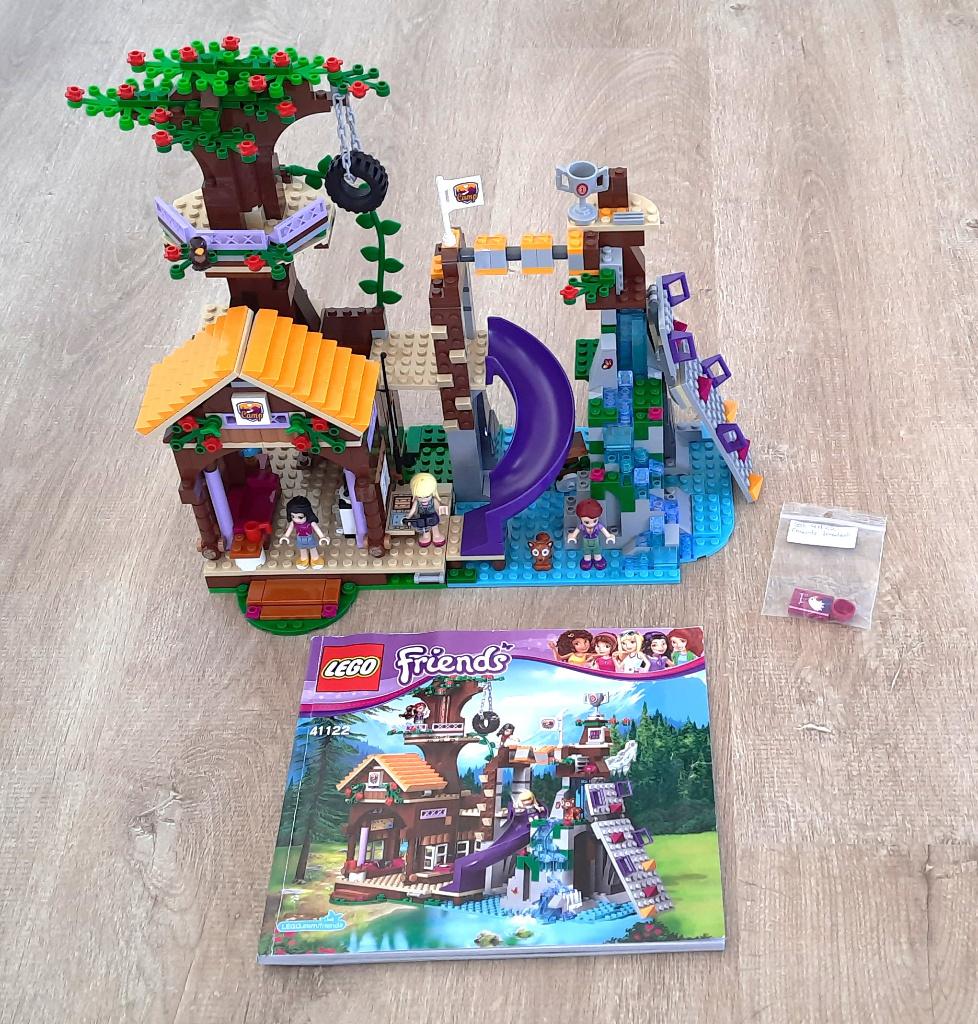 Te koop: Lego 41122 Adventure Camp Tree House, Kinderen en Baby's, Speelgoed | Duplo en Lego, Zo goed als nieuw, Lego, Complete set