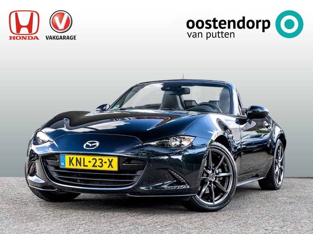 Mazda Mx-5 Rf 2.0 Skyactiv-GT-M - 184 PK | lage km stand | D, Auto's, Mazda, Keurmerk '100% Onderhouden', Automatische klimaatregeling