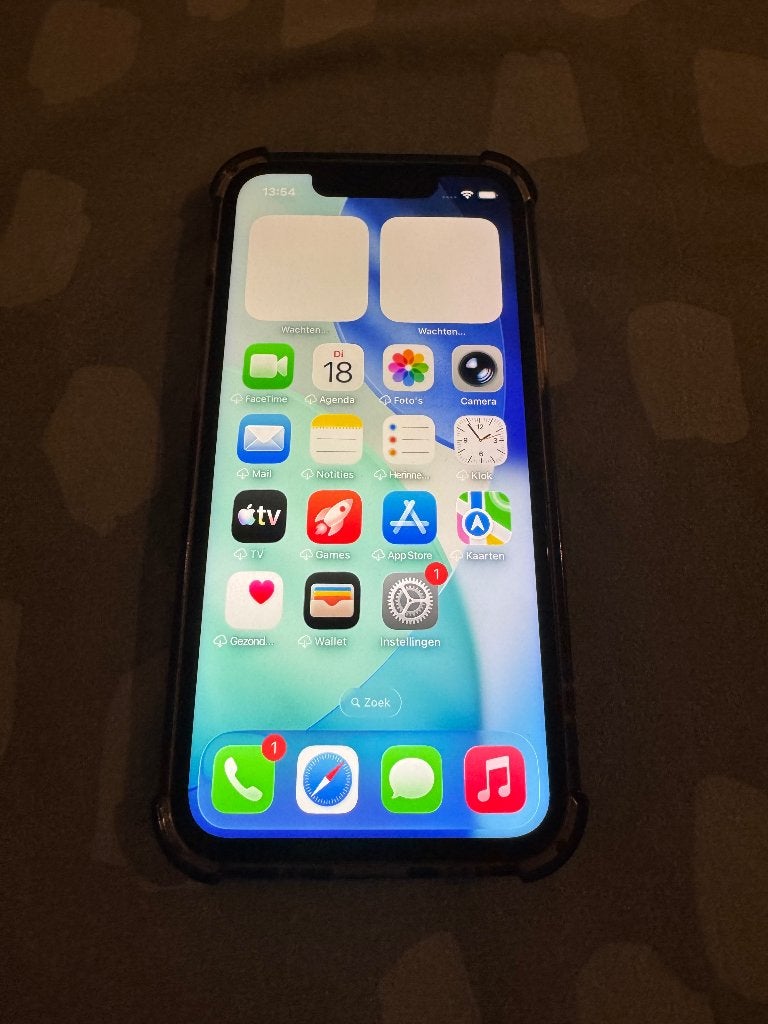 Iphone 13 mini blauw 128gb - 88% batterij in nette staat, 128 GB, Blauw, 88 %, Ophalen of Verzenden