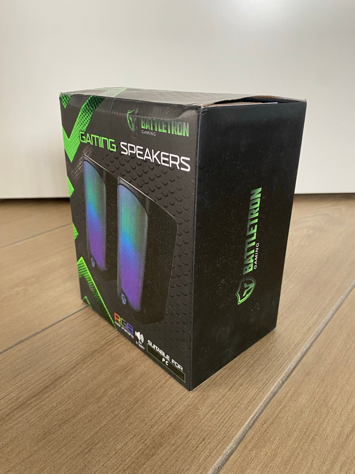 Battletron Gaming Speakers voor PC - Ongebruikt, Computers en Software, Ophalen, Nieuw, Audiokanaal 2