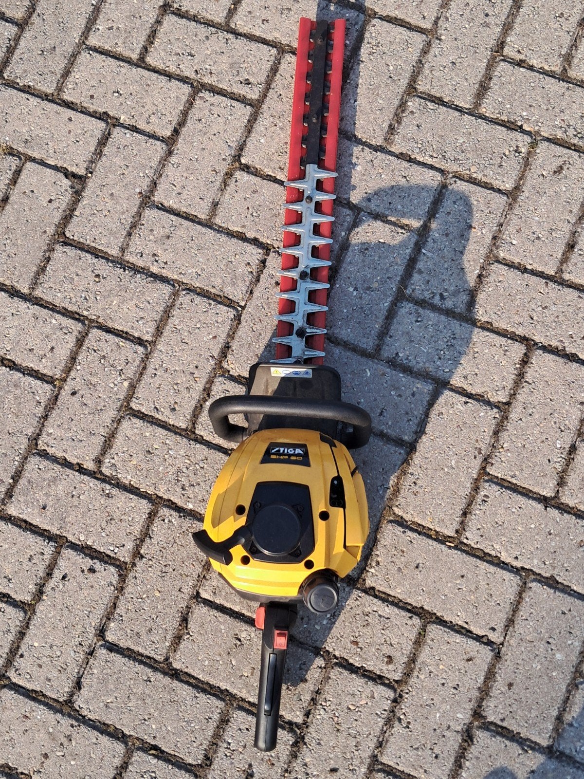 Stiga   heggen schaar, Ophalen, Gebruikt, Benzine, Stiga