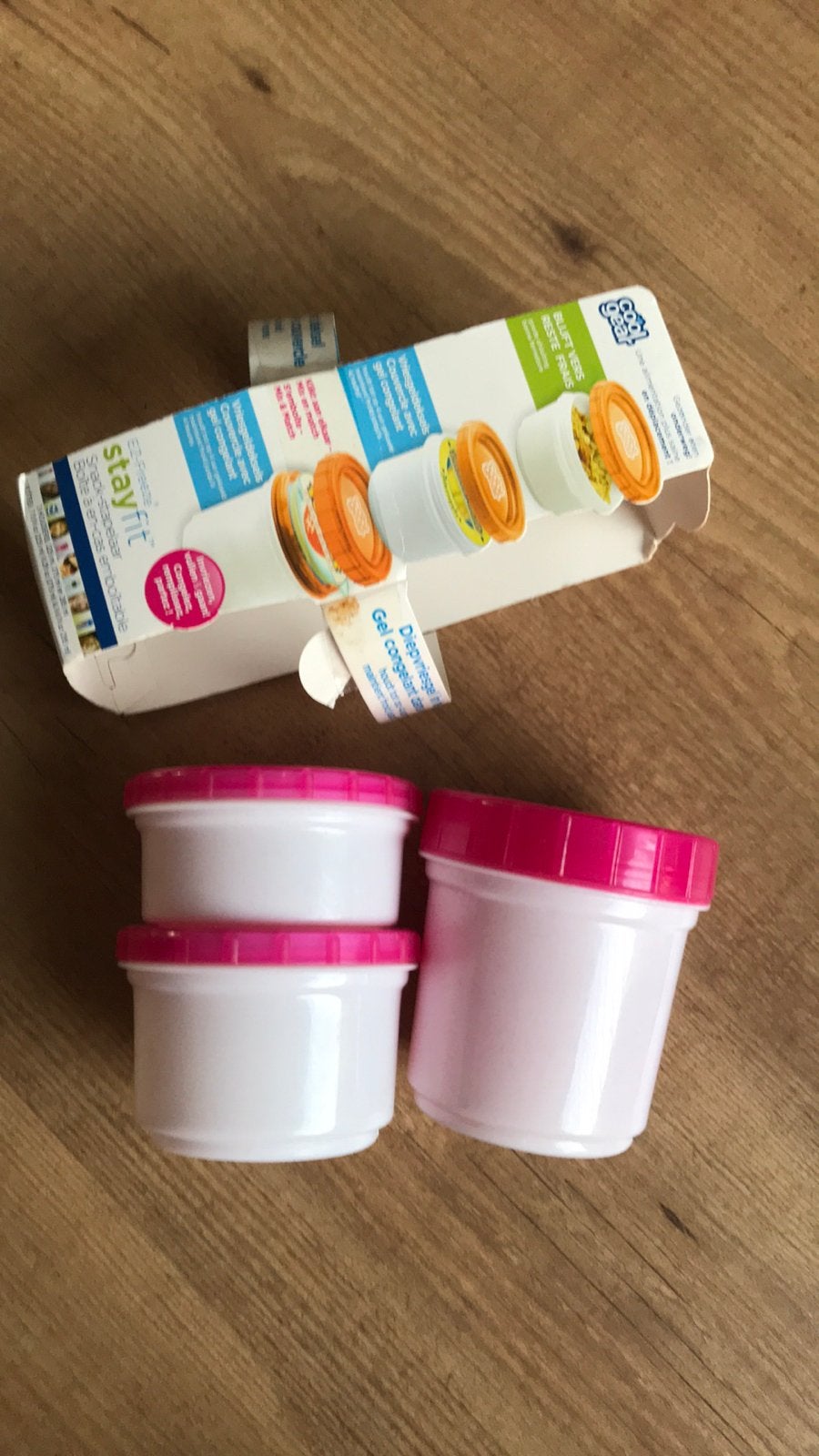 Cool Gear snack-stapelaar Vershoud dozen met Vriesgeldeksels, Ophalen of Verzenden, Nieuw, Overige typen
