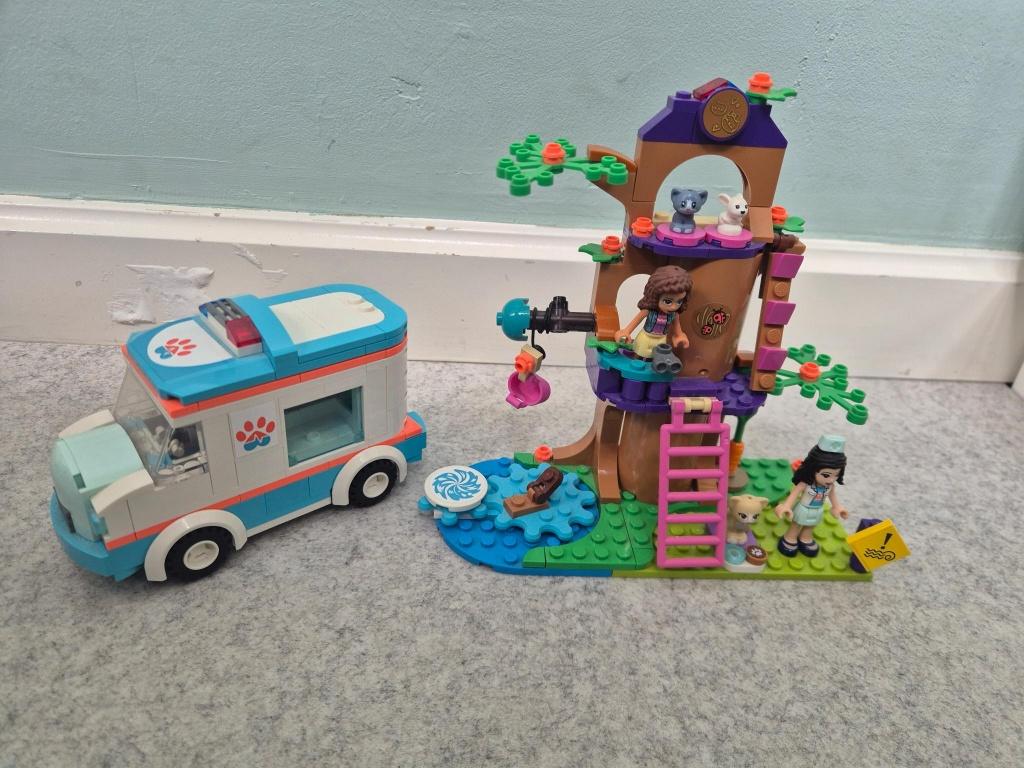 Lego Friends Dierenambulance 41445, Lego, Friends, Ophalen of Verzenden, Complete set