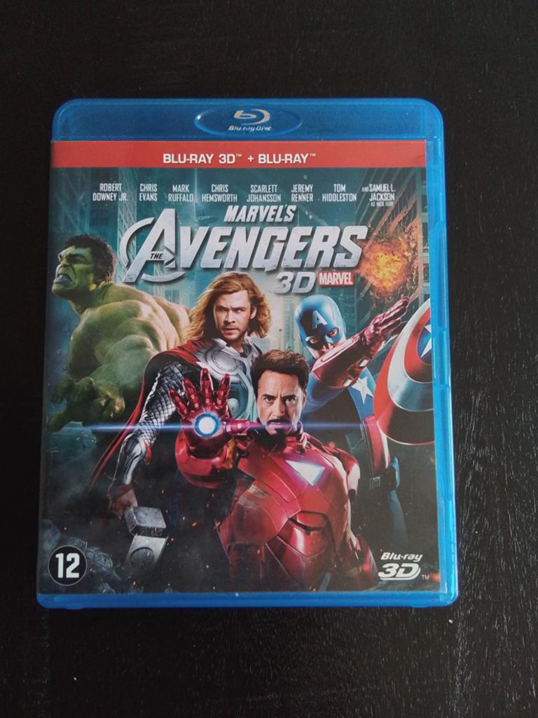 The Avengers 3D + Blu-ray - Marvel Superhelden Film, Ophalen, Zo goed als nieuw, Actie