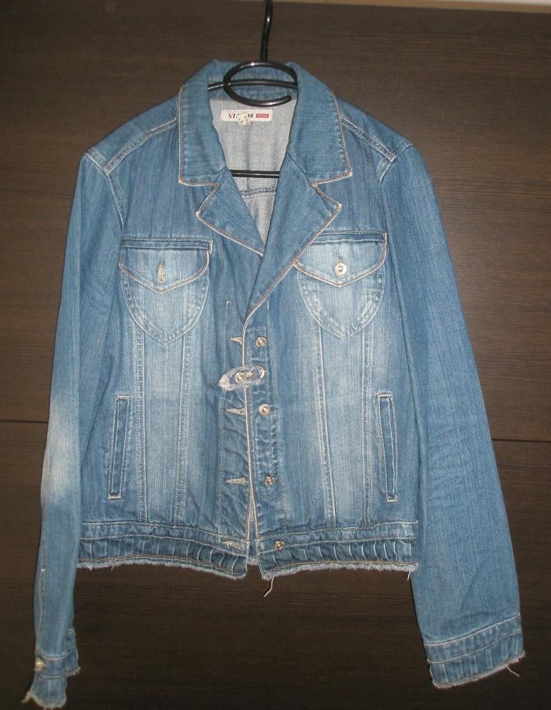 Replay denim jas jack spijkerjasje jeans jas jasje maat 42, Blauw, Maat 42/44 (L), Nieuw, Replay