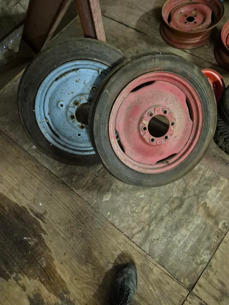 Trekker voorwielen oldtimer 19 inch, Ophalen of Verzenden