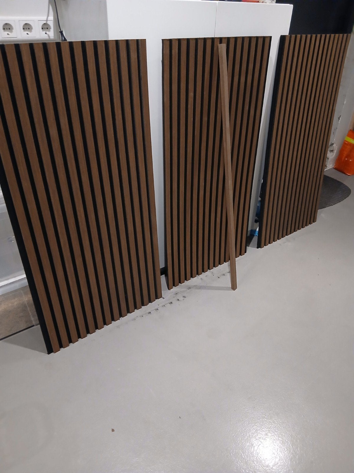 Wandpanelen met 1 eindlat, Ophalen of Verzenden
