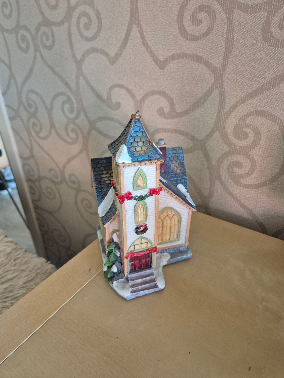 kerkje met verlichting, Diversen, Ophalen