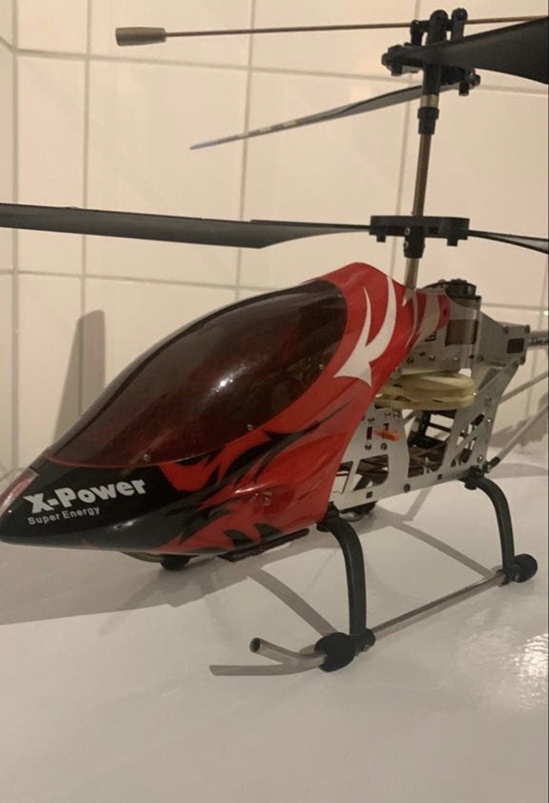 Flier High Speed RC Helikopter - Aluminium Frame - X-Power, Elektro, Gebruikt, RTF (Ready to Fly), Helikopter