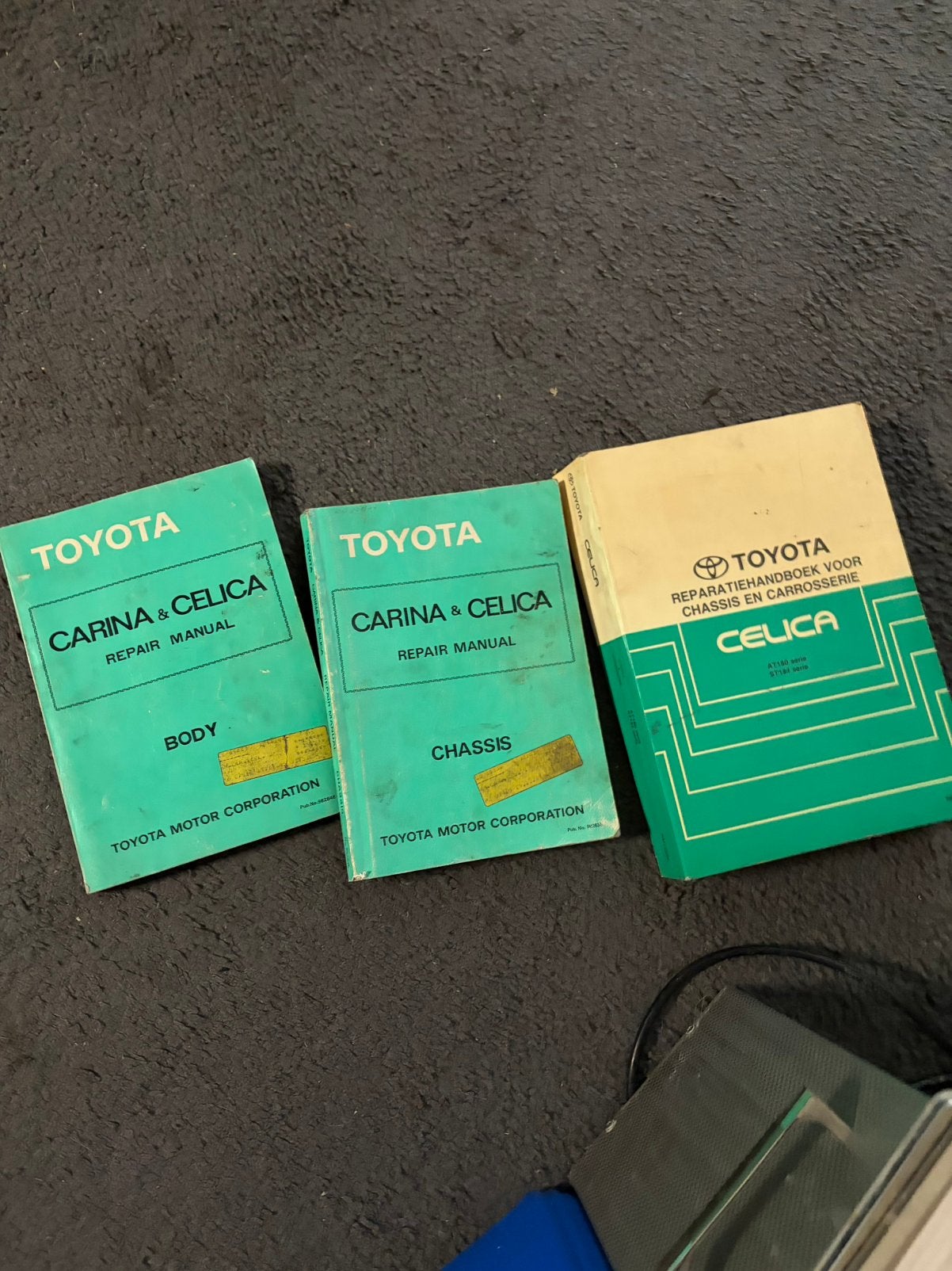 Werkplaats boeken Toyota, Ophalen