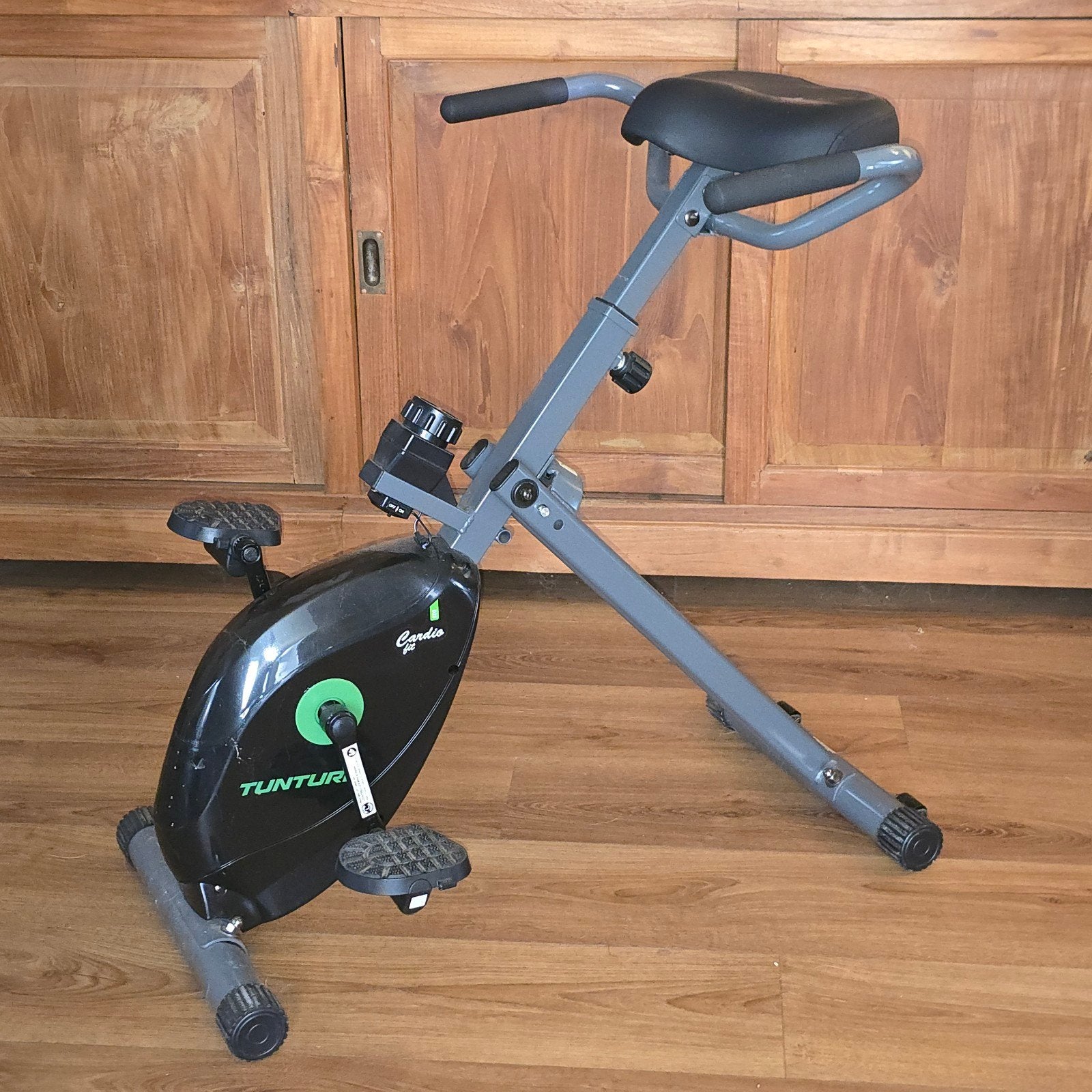 Tunturi Cardio Fit Deskbike – compact en inklapbaar, Ophalen, Hometrainer