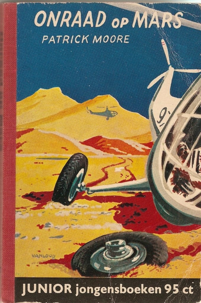 Patrick Moore - Onraad op Mars, Ophalen of Verzenden, Gelezen, Patrick Moore