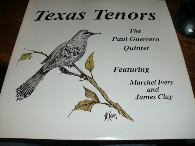 Marchel Ivery And James Clay ‎Texas Tenors LP  US  1986, LP, Ophalen of Verzenden, Zo goed als nieuw, 12 inch