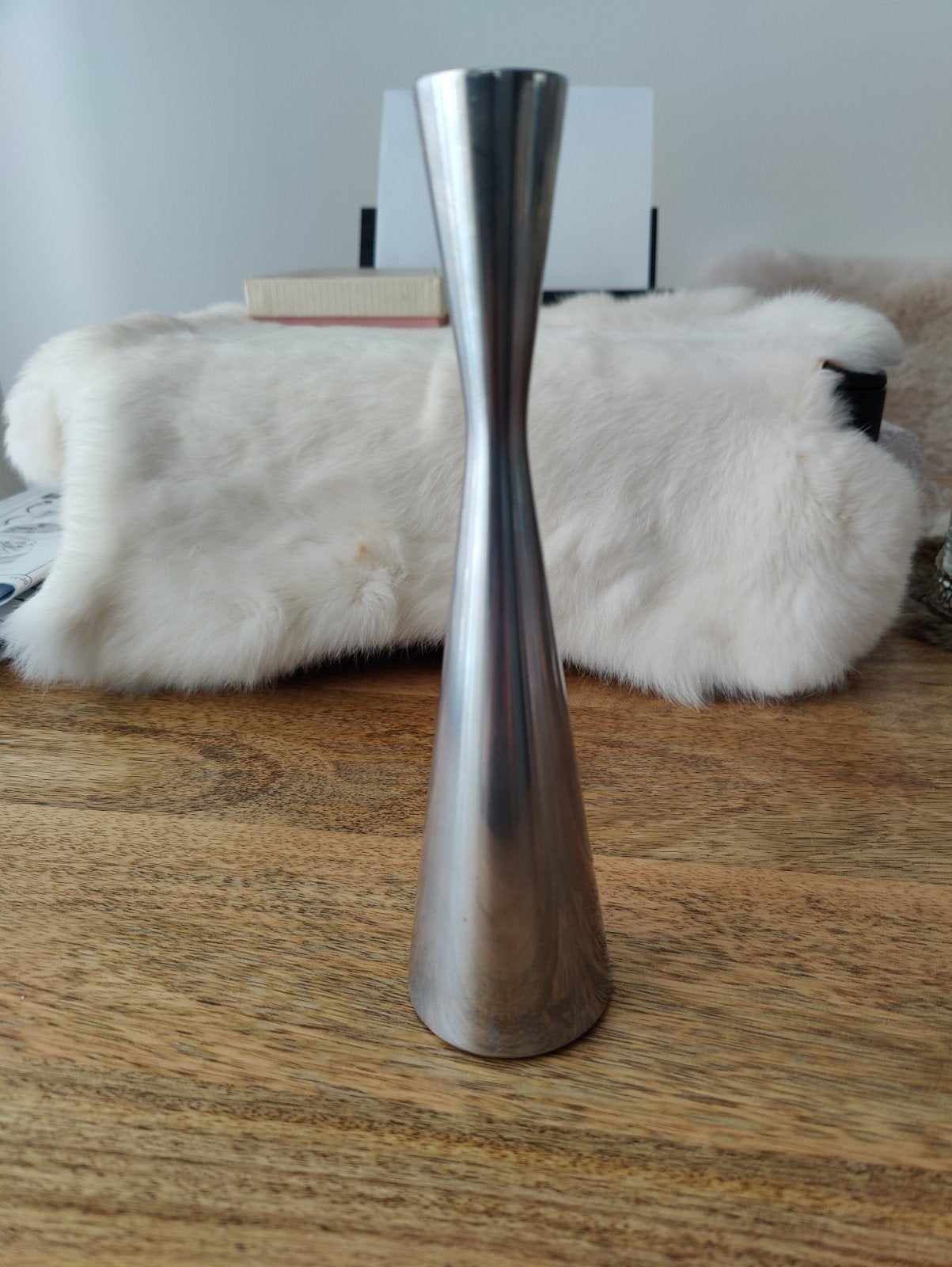 Vintage Ikea kandelaar, Ophalen of Verzenden, Metaal, Minder dan 25 cm