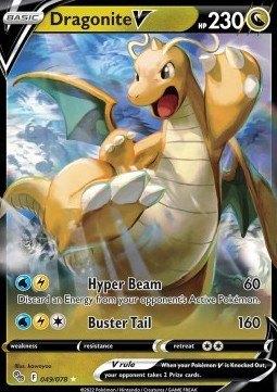 Dragonite V #049 - PGO -Pokémon GO, Verzenden, Zo goed als nieuw