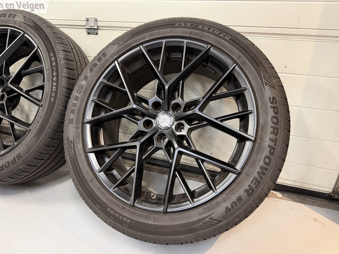 20inch Mercedes Black AMG GTS Style Velgen Set! 5x112 A merk