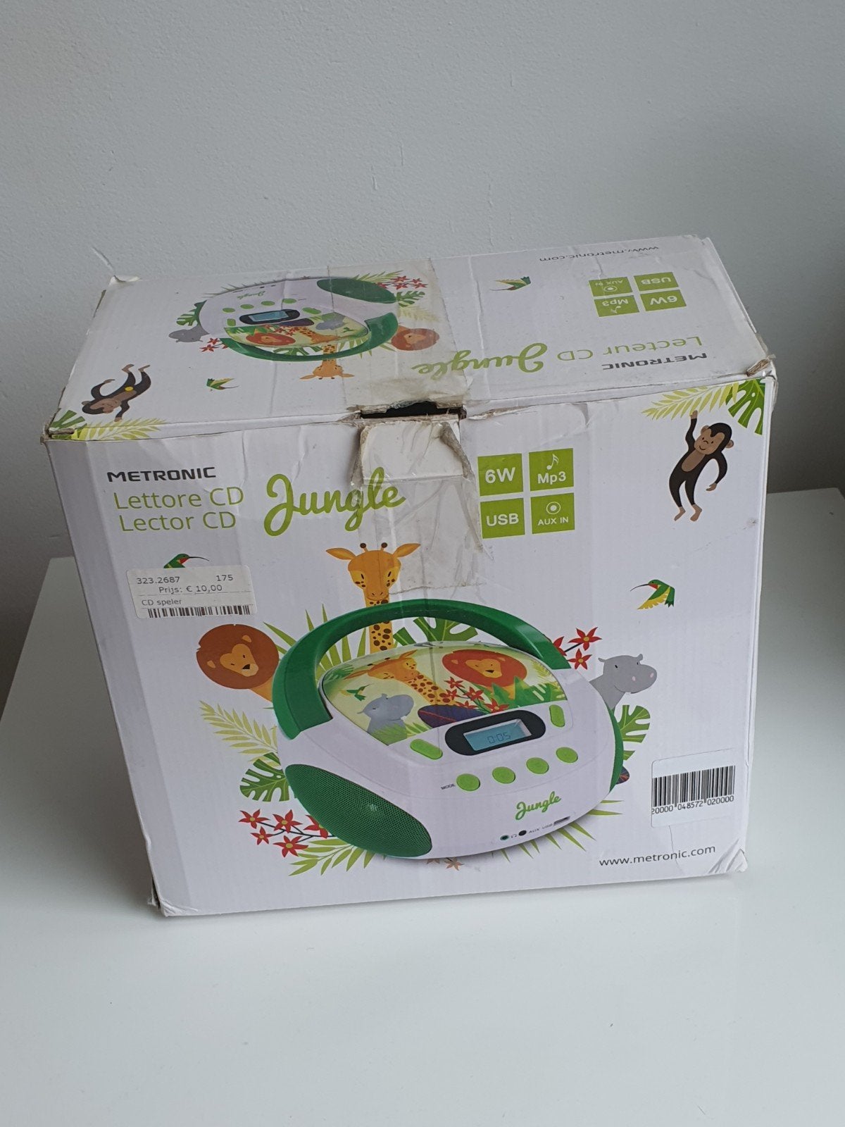 Metronic Jungle CD-speler voor kinderen, Ophalen, Overige merken