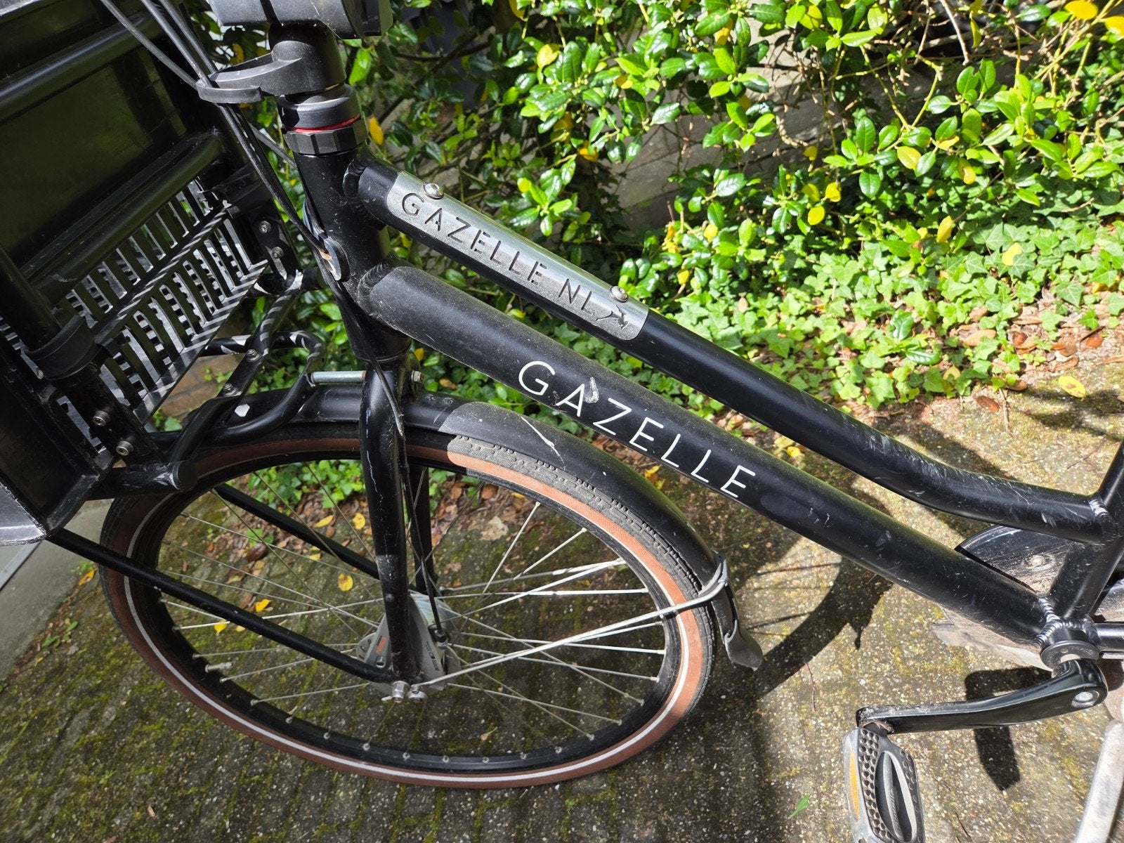 Gazelle Heavy Duty Damesfiets - Goed Onderhouden, Fietsen en Brommers, Fietsen | Dames | Damesfietsen, Terugtraprem, Gebruikt