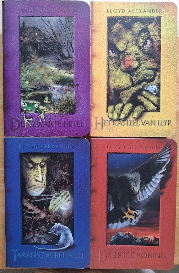 De avonturen van Taran - deel 2 t/m 5, Boeken, Ophalen of Verzenden, Zo goed als nieuw, Lloyd Alexander