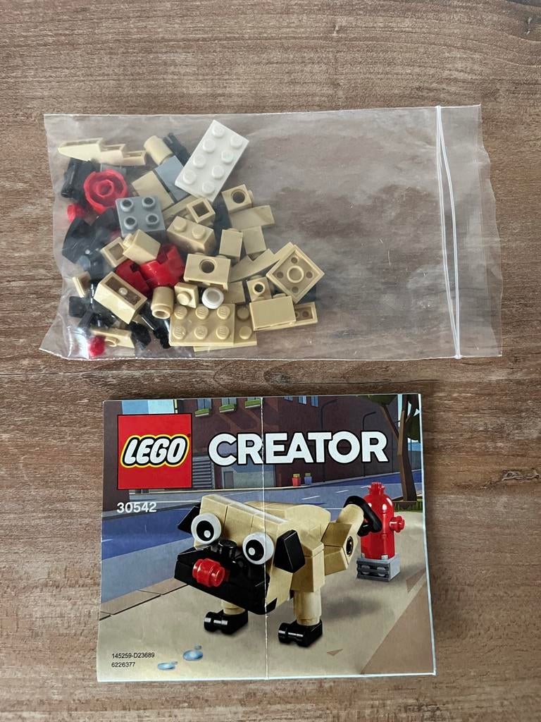 LEGO Creator Mopshond 30542, Ophalen of Verzenden, Nieuw, Complete set, Lego