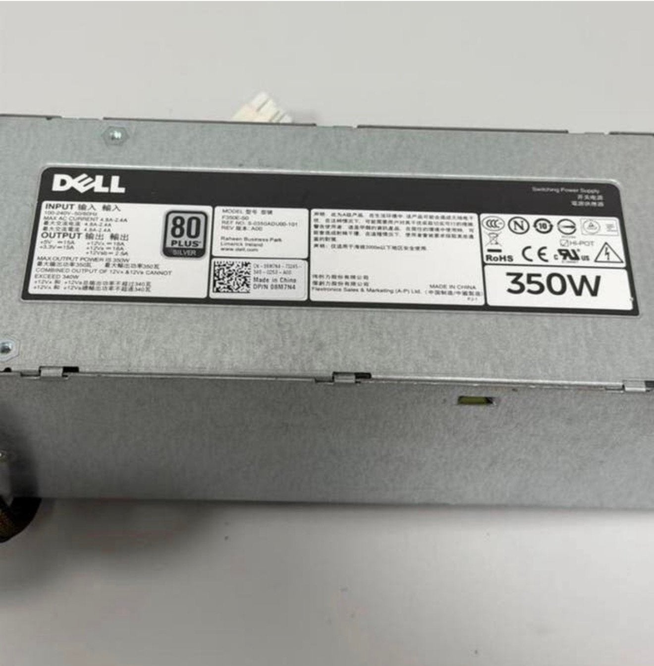 Dell PowerEdge 350W Server Voeding T320 T420 80+ Silver, Ophalen of Verzenden, Zo goed als nieuw, H, H
