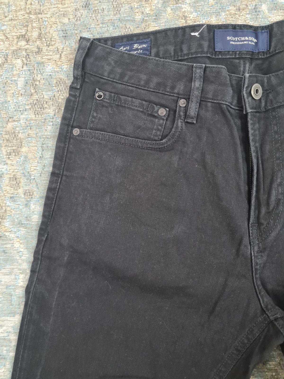 Scotch and Soda SKIM W30 L30 Skinny STRETCH Bronno3030 Zwart, Zwart, https://scotch-soda.eu/pages/contact, W32 (confectie 46) of kleiner