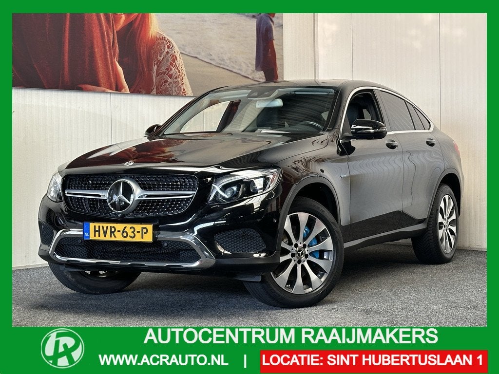 Mercedes-Benz GLC COUPE 350E 4MATIC BUSINESS SCHUIFDAK ACHTE, Auto's, Automaat, 1940 kg, Gebruikt, Zwart
