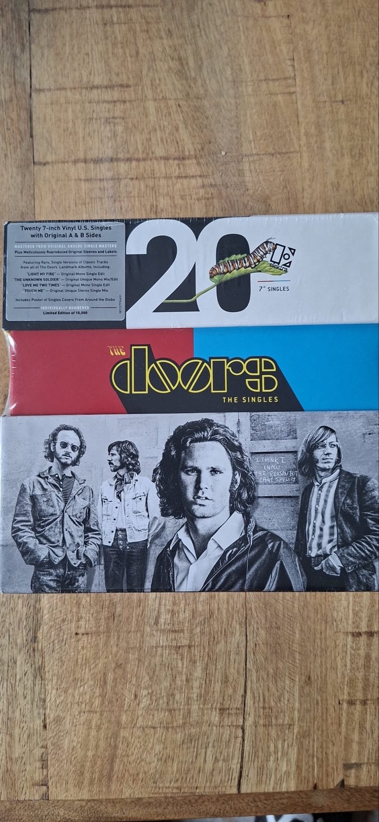 The Doors - The Singles (Limited Edition Boxset), Boxset, 7 inch, Ophalen of Verzenden, Classic Rock