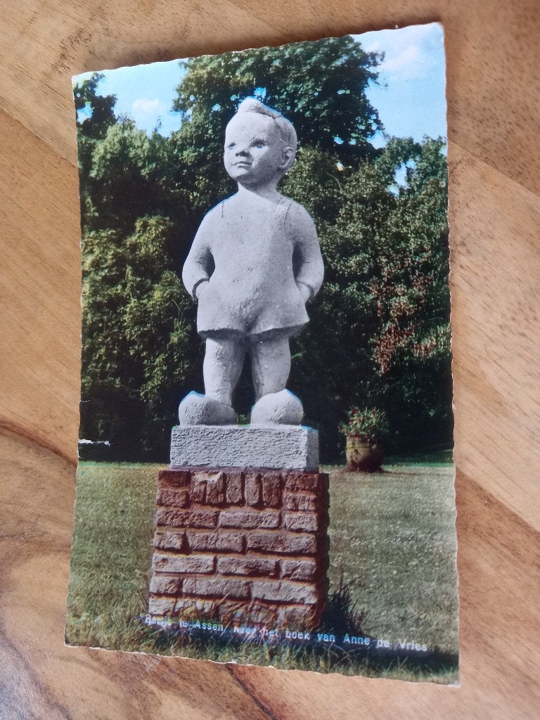 Assen, Bartje, Verzamelen, Ansichtkaarten | Nederland, Ophalen of Verzenden, 1960 tot 1980, Gelopen, Drenthe