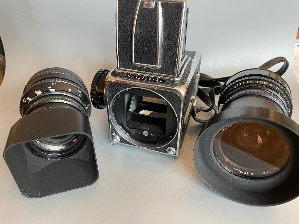 Hasselblad 500 c/m, Ophalen, Gebruikt, Spiegelreflex, Overige Merken