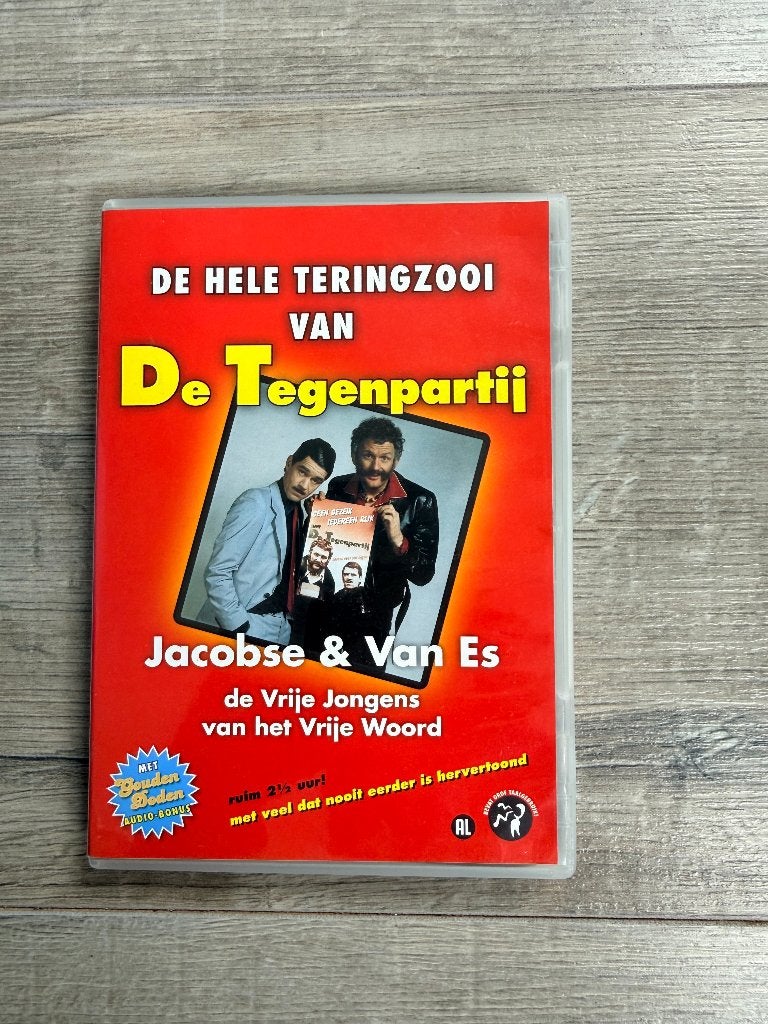 DVD Kooten en de Bie - De Tegenpartij, Cd's en Dvd's, Alle leeftijden, Ophalen of Verzenden, Zo goed als nieuw, Stand-up of Theatershow