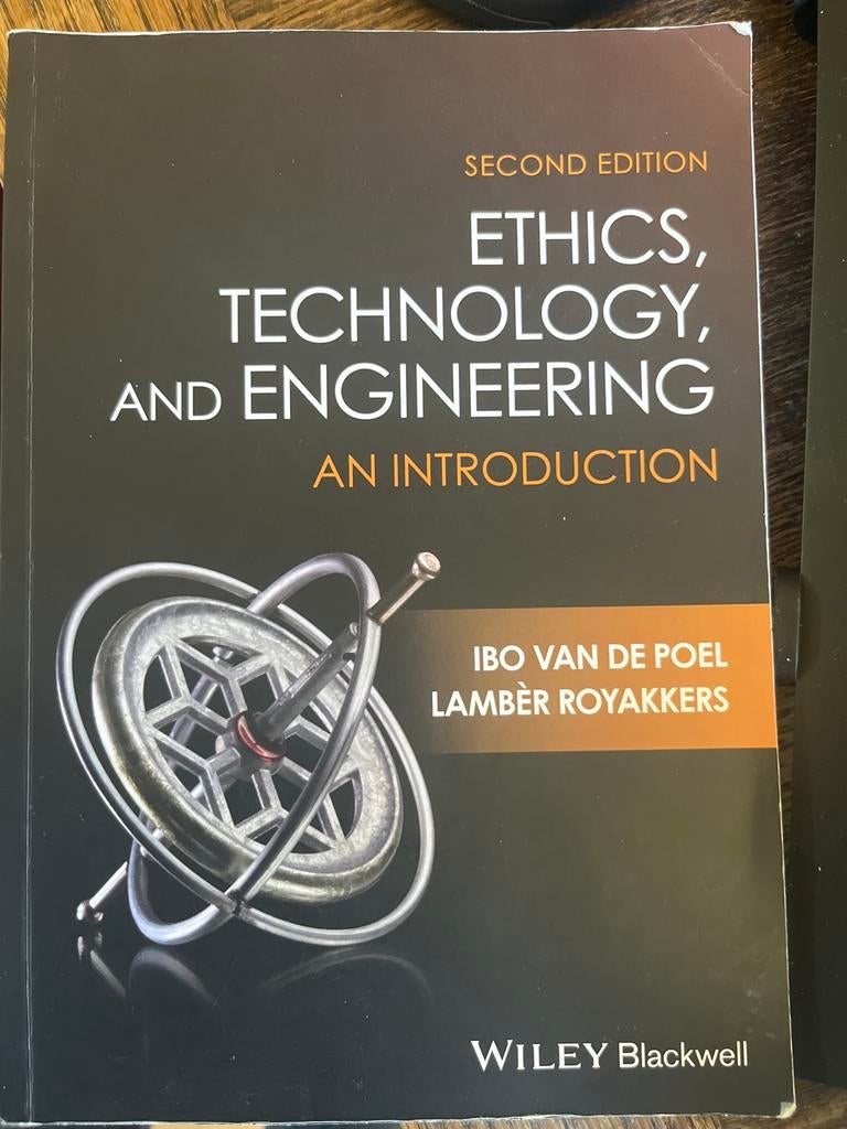 Ethics, Technology, and Engineering - Studieboek, Ophalen of Verzenden, Gamma, Zo goed als nieuw, WO