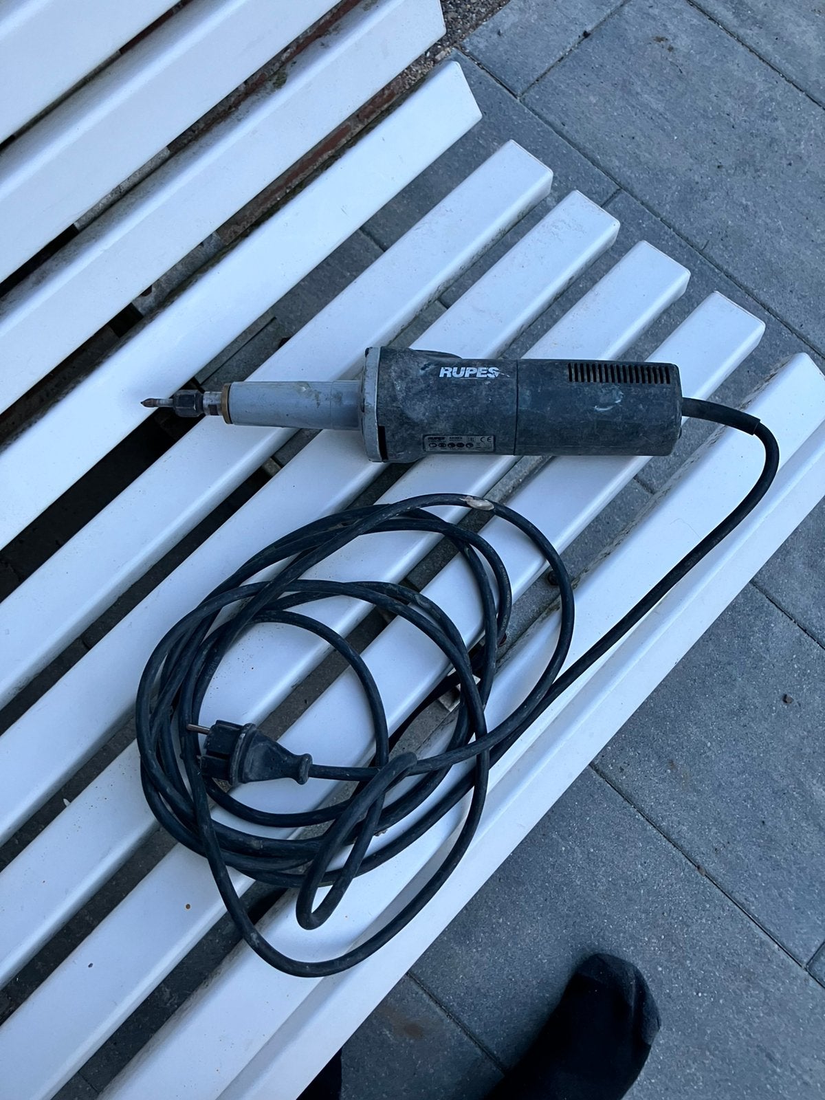 Rupes vingerfrees houtrot ophalen, Ophalen, Gebruikt, Elektrisch, Bovenfrees