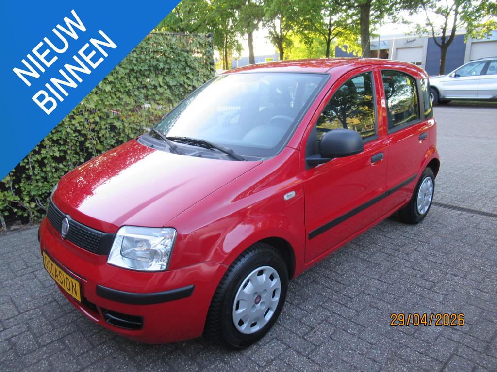 Fiat Panda 1.2 Actual airco, Stof, Gebruikt, 1242 cc, 68 pk