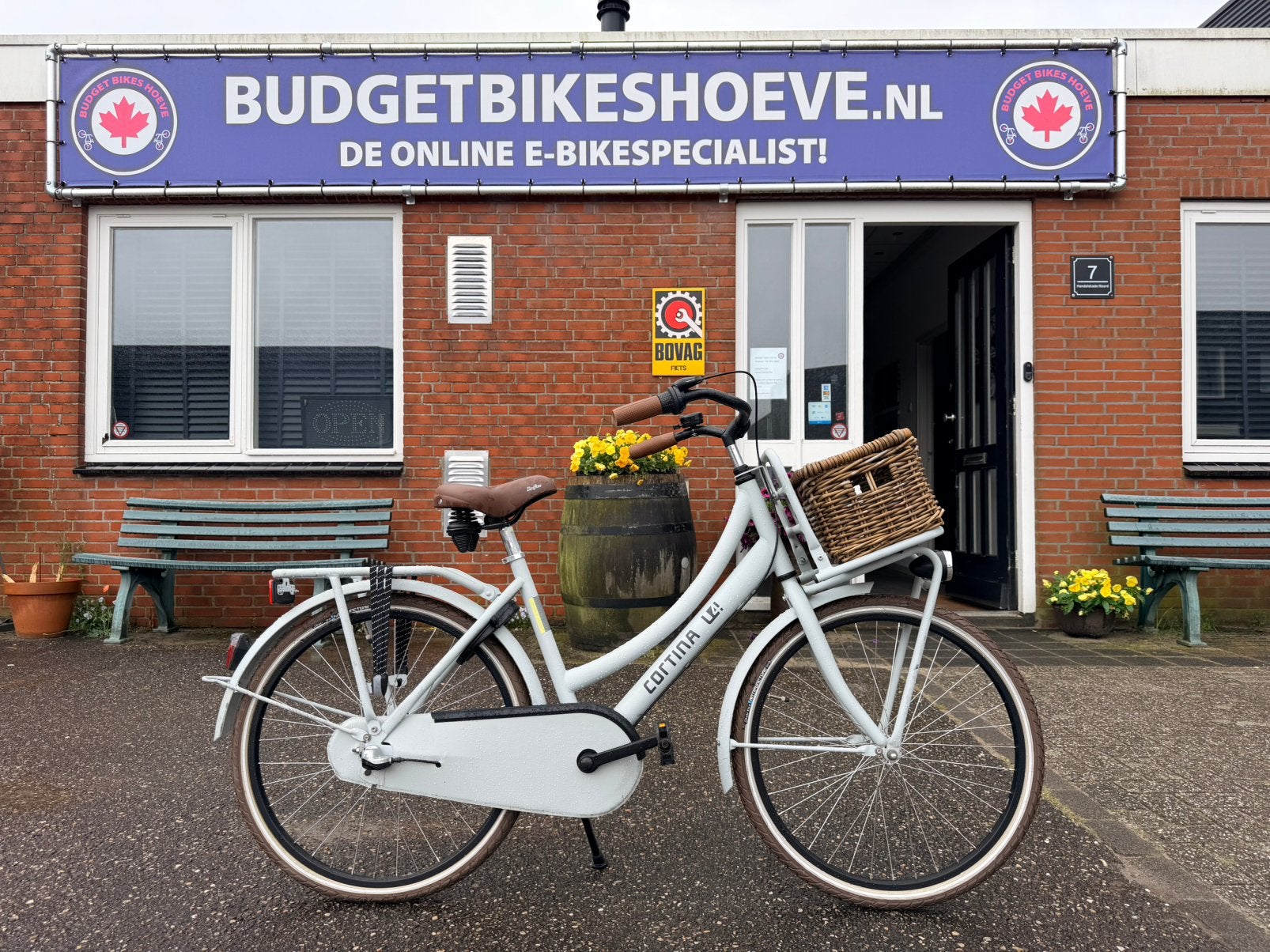 Amper gebruikte Cortina U4-Nexus 3 wielmaat 24 inch, Fietsen en Brommers, Fietsen | Meisjes, 24 inch, Versnellingen, Ophalen of Verzenden